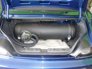 Autogas Tuning Honda S2000 Landirenzo Δεξαμενή